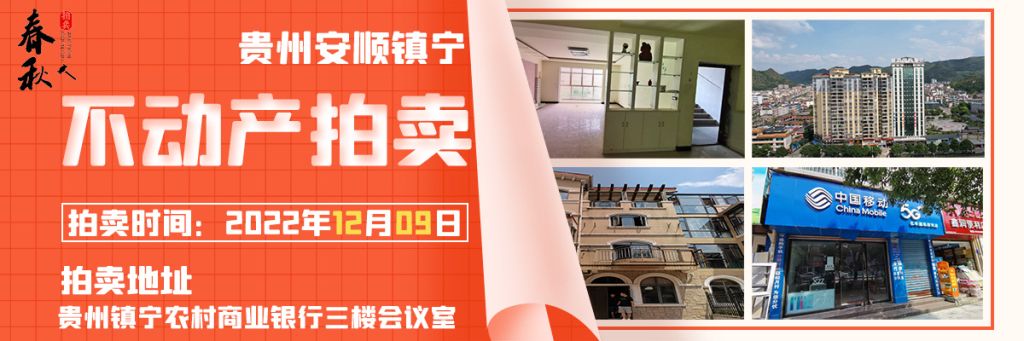 【12月09日】鎮(zhèn)寧縣商鋪、住宅、商業(yè)展位拍賣公告